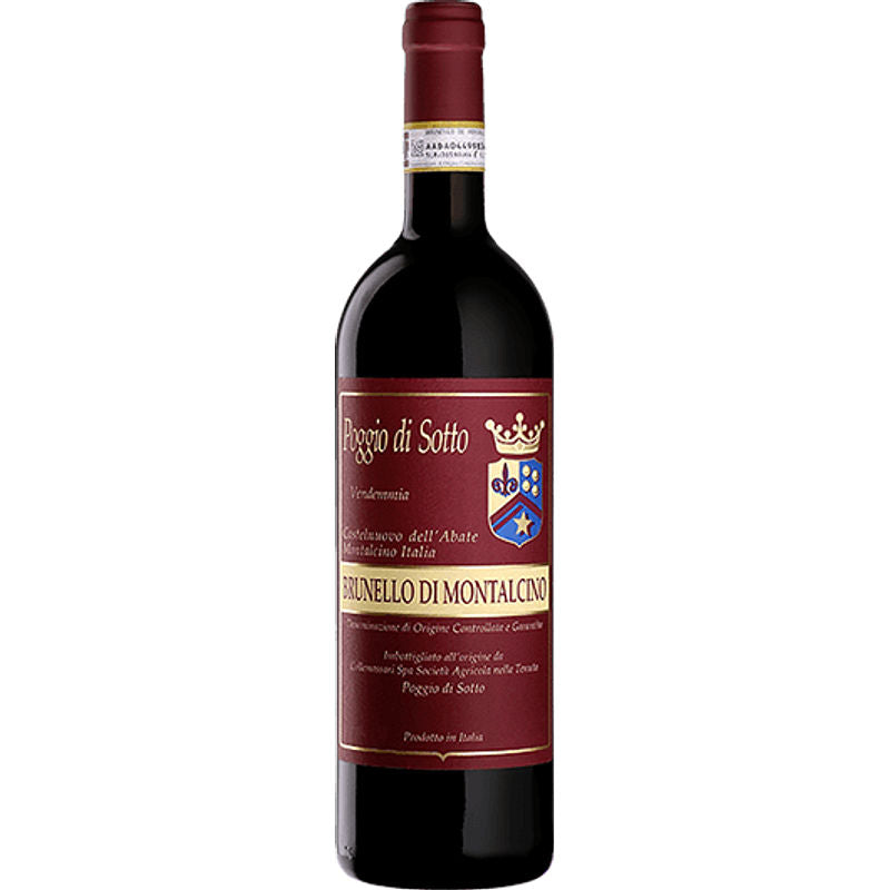 ワイン Poggio di Sotto Rosso di Montalcino 2018 Poggio di Sotto, Brunello di Montalcino, DOCG, 2018 – WEINDEPOT