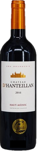Château d'hanteillan, Haut Medoc Cru bourgeois 2016