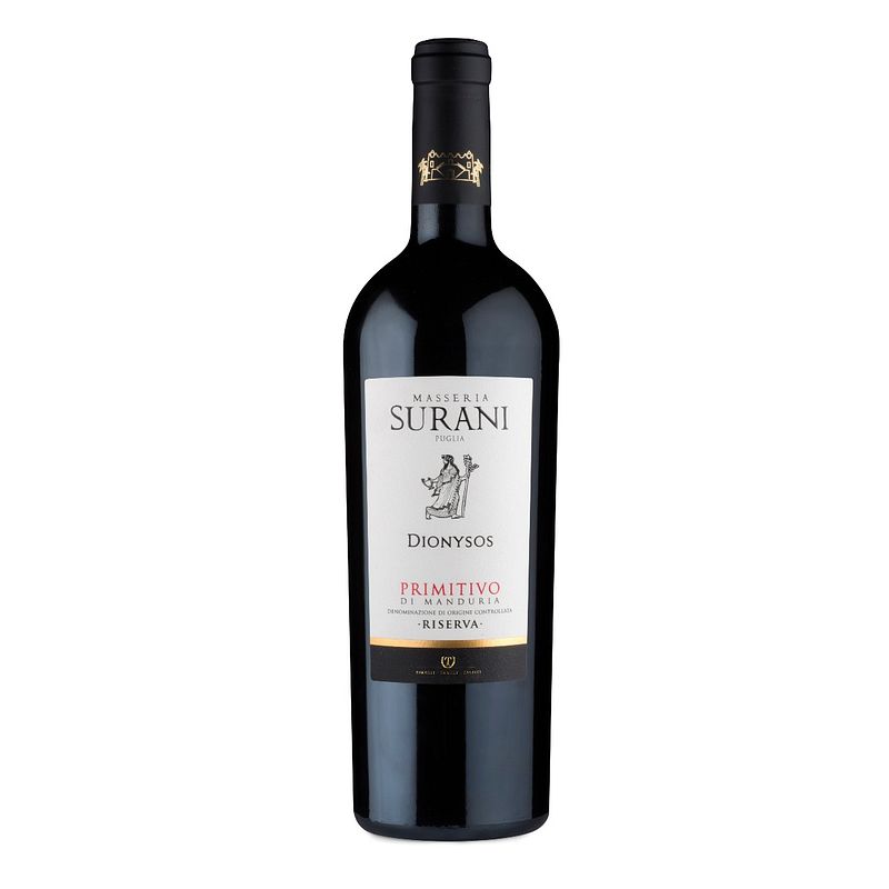 Tommasi, Masseria Surani, Dionysus, Primitivo di Monduria DOC, Riserva, 2017