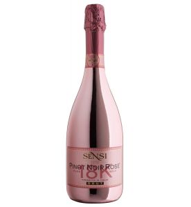 Sensi, "18K" Pink Gold, Pinot Noir Rose  (Case of 12)